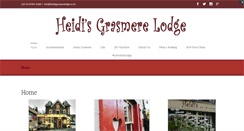 Desktop Screenshot of heidisgrasmerelodge.co.uk